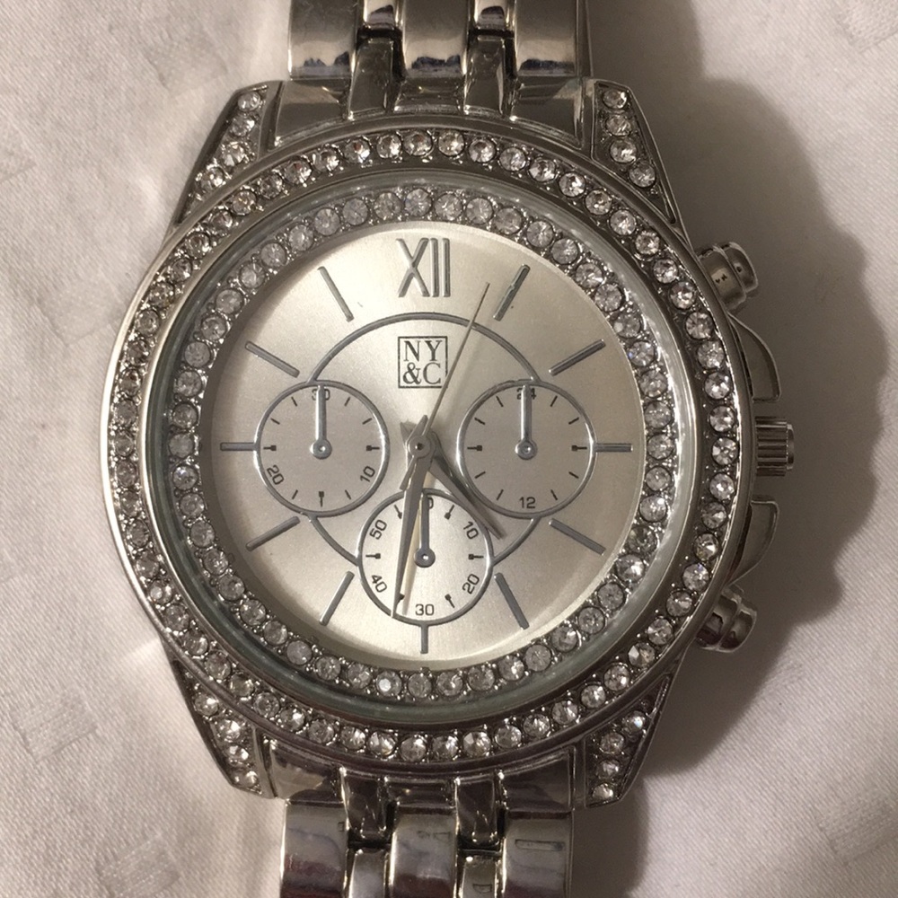 *Brand New* NY&C Silver Watch